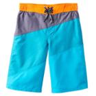 Boys 8-20 Zeroxposur Colorblock Swim Trunks, Boy's, Size: Small, Grey (charcoal)