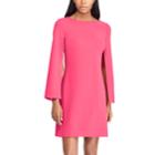 Women's Chaps Slit-sleeve Sheath Dress, Size: 4, Pink