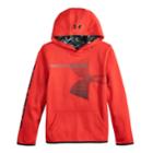 Boys 8-20 Under Armour Armour Fleece Pull-over Hoodie, Size: Medium, Dark Red