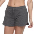 Women's Tek Gear&reg; Drawstring Shorts, Size: S Long, Dark Grey