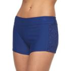 Mix & Match Crochet Swim Shorts, Size: Xl, Blue (navy)