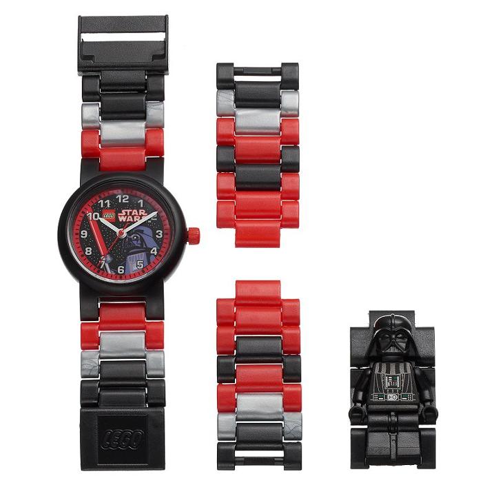 Lego Kids' Star Wars Darth Vader Minifigure Interchangeable Watch Set, Boy's, Size: Small, Multicolor