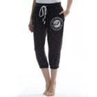 Women's Concepts Sport Philadelphia Eagles Backboard Capri Pants, Size: Small, Grey (charcoal)
