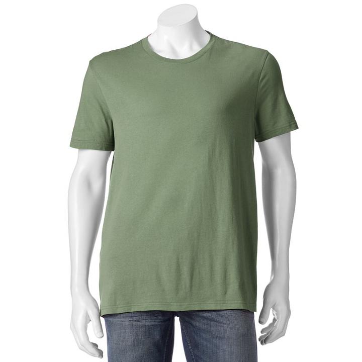 Big & Tall Sonoma Goods For Life&trade; Everyday Modern-fit Tee, Men's, Size: Xxl Tall, Lt Green