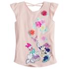 Disney's Minnie Mouse & Daisy Duck Girls 4-7 Floral Tee By Jumping Beans&reg;, Size: 4, Light Pink