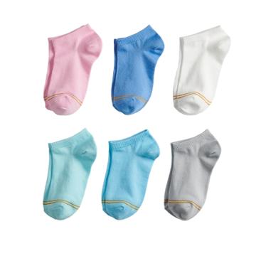 Girls 4-16 Goldtoe 6-pack Supersoft Liner Socks, Size: 9-11, Pastels