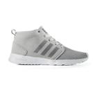 Adidas Neo Cloudfoam Qt Racer Mid Women's Shoes, Size: 9, Med Grey