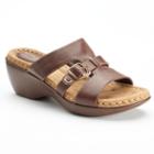 Croft & Barrow&reg; Patzi Women's Wedge Sandals, Size: 9.5, Brown