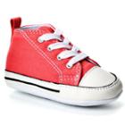 Baby Converse First Star Crib Shoes, Kids Unisex, Size: 1 Baby, Red