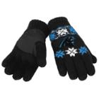 Adult Forever Collectibles Carolina Panthers Lodge Gloves, Black