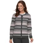 Women's Croft & Barrow&reg; Essential Extra Cozy Cardigan, Size: Xxl, Light Pink