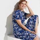 K/lab Floral Open-back Midi Dress, Girl's, Size: Small, Ovrfl Oth