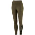 Women's Puma Athletic Graphic Leggings, Size: Xs, Green