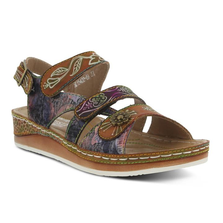 L'artiste By Spring Step Sumacah Women's Sandals, Size: 36, Beige