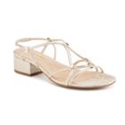 Andrew Geller Kernie Women's Block-heel Sandals, Size: Medium (6), White Oth