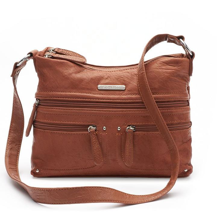Stone And Co. Leather Irene Hobo, Women's, Lt Beige