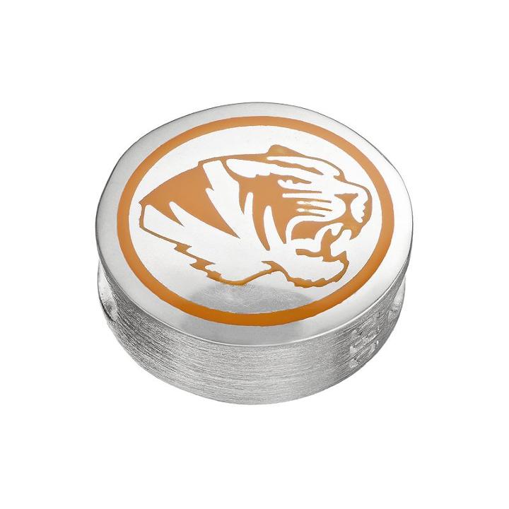Fiora Sterling Silver Missouri Tigers Bead, Women's, Multicolor
