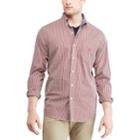 Big & Tall Chaps Regular-fit Plaid Easy-care Stretch Button-down Shirt, Men's, Size: 2xb, Red