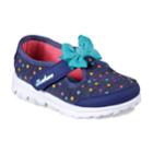 Skechers Gowalk Starry Style Girls' Sneakers, Size: 10 T, Red Overfl