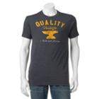 Men's Sonoma Goods For Life&trade; Quality Vintage Parts And Services Tee, Size: Large, Dark Grey