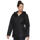 Women's D.e.t.a.i.l.s Hooded Anorak Jacket, Size: Small, Black