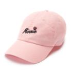 Disney's Minnie Mouse 90th Anniversary Women's Embroidered Baseball Cap, Pink