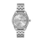 Drive From Citizen Eco-drive Women's Ltr Crystal Stainless Steel Watch, Size: Medium, Grey