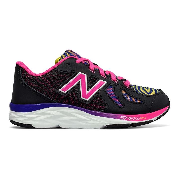 New Balance 790 V6 Grade School Girls' Running Shoes, Girl's, Size: 11 Wide, Grey (charcoal)
