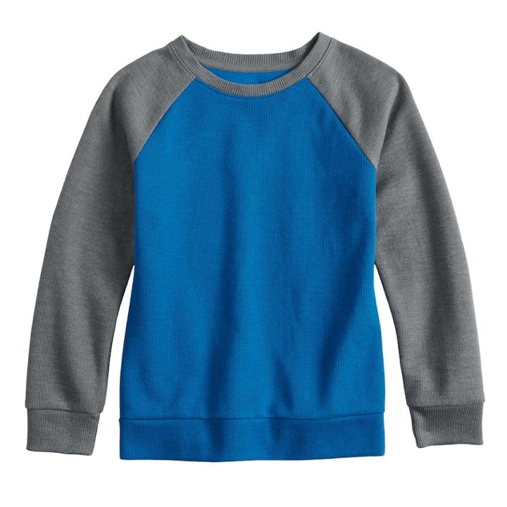 Boys 4-12 Jumping Beans&reg; Raglan Top, Size: 10, Dark Blue