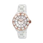 Peugeot Women's Crystal Watch - Ps4893wt, White