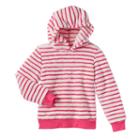 Girls 4-7 Jumping Beans&reg; Striped Pullover Hoodie, Girl's, Size: 6x, White Oth