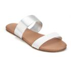 Lc Lauren Conrad Firefli Women's Sandals, Size: 10, White