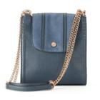 Lc Lauren Conrad Parfum Flap Convertible Crossbody Bag, Women's, Light Blue