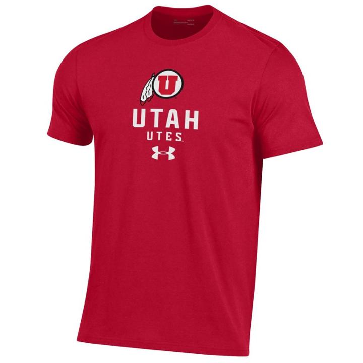 Boys 8-20 Under Armour Utah Utes Youth Live Tee, Size: Xl 18-20, Red