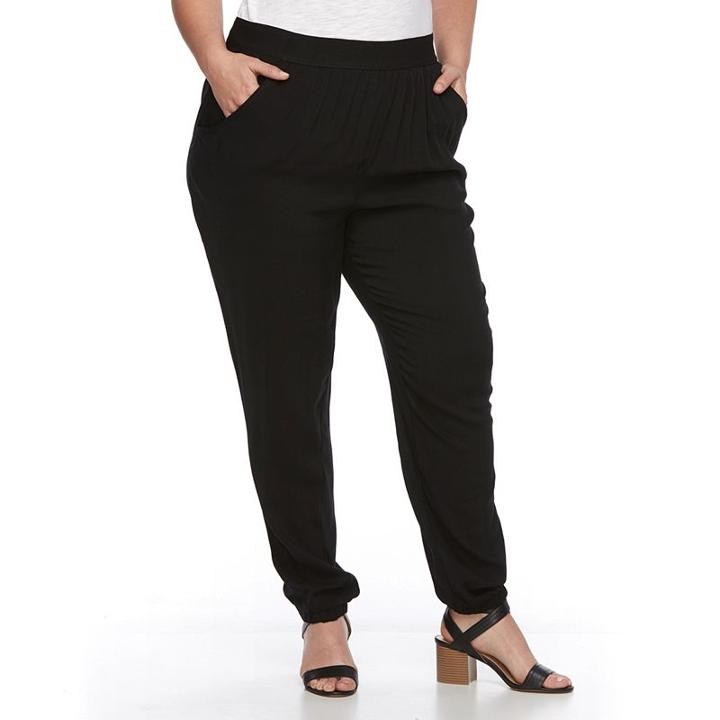 Plus Size French Laundry Jogger Pants, Women's, Size: 3xl, Oxford