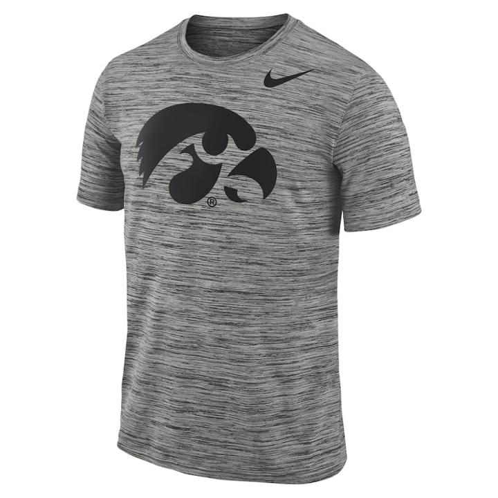 Men's Nike Iowa Hawkeyes Travel Tee, Size: Xxl, Char