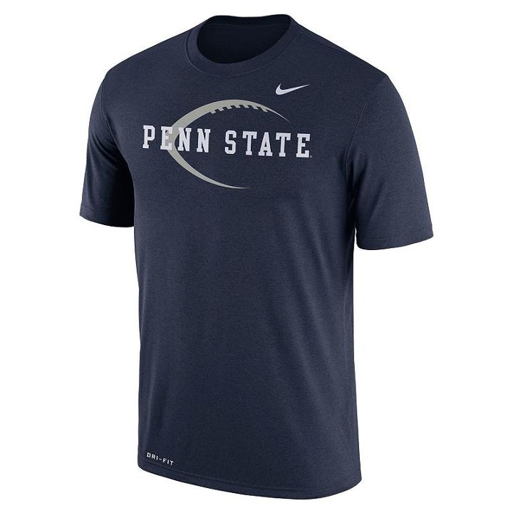 Men's Nike Penn State Nittany Lions Legend Icon Dri-fit Tee, Size: Large, Blue (navy)