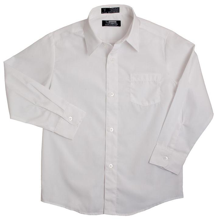 Boys 8-20 French Toast Solid School Uniform Dress Shirt, Size: 10, White