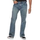 Men's Urban Pipeline&reg; Relaxed Bootcut Medium Wash Jeans, Size: 36x34, Dark Blue