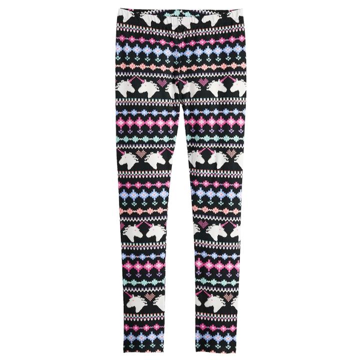 Girls 7-16 & Plus Size So&reg; Cozy Brushed Leggings, Size: 10, Black