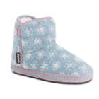 Women's Muk Luks Leigh Bootie Slippers, Size: Medium, Blue