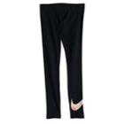 Girls 7-16 Nike Favorites Rainbow Swoosh Leggings, Size: Medium, Grey (charcoal)