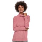 Women's Sonoma Goods For Life&trade; Marled Cowlneck Sweater, Size: Xxl, Med Pink
