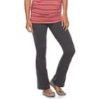 Maternity A:glow Full Belly Panel Yoga Pants, Women's, Size: M-mat, Blue