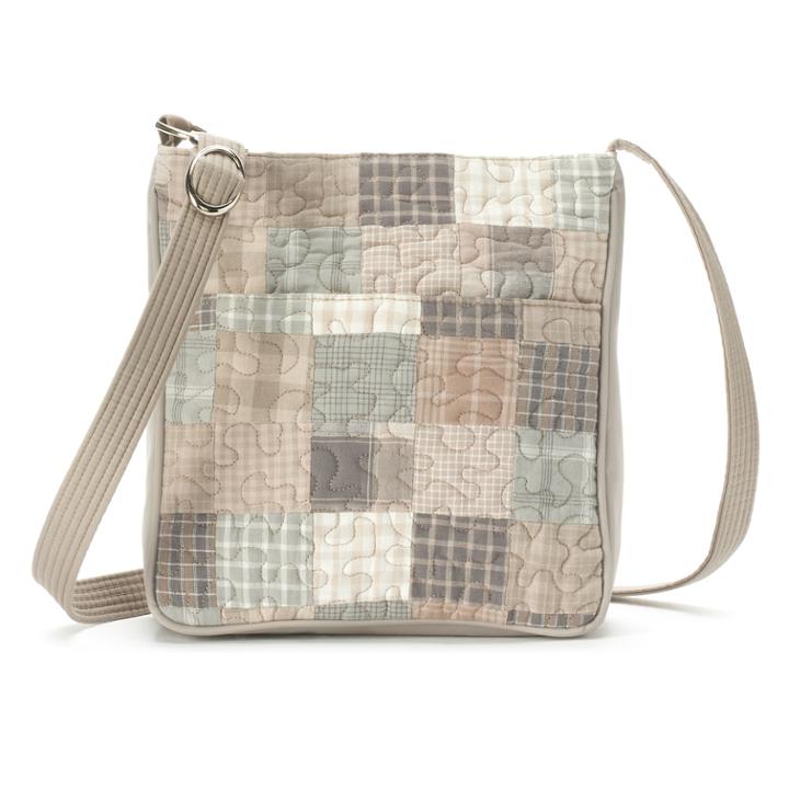 Donna Sharp Hipster Quilted Patchwork Crossbody Bag, Women's, Smoky Patch