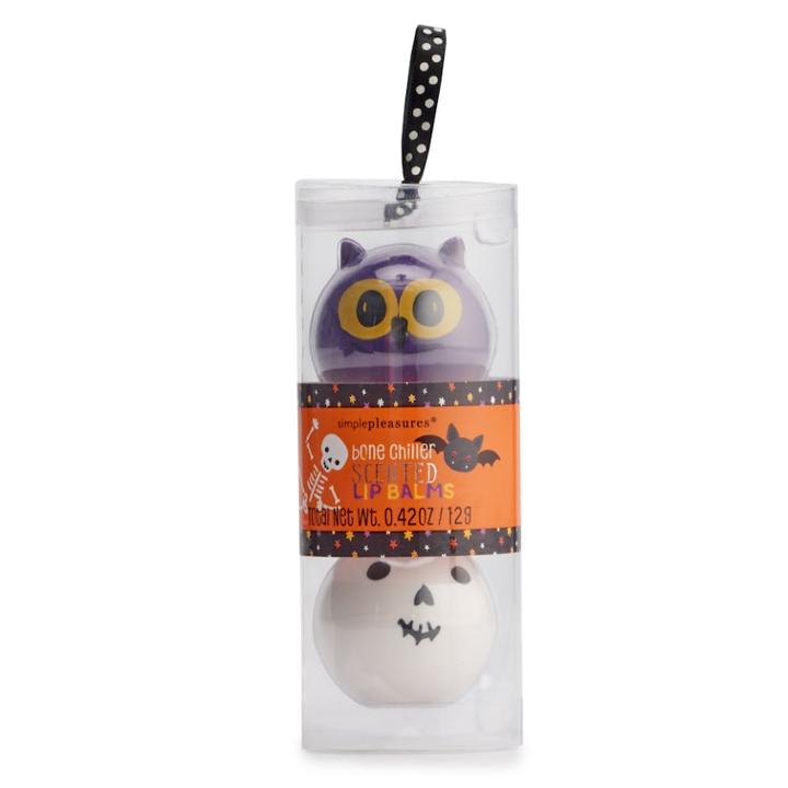 Simple Pleasures Bone Chiller Scented Lip Balm Duo, Multi