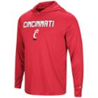 Men's Campus Heritage Cincinnati Bearcats Hooded Tee, Size: Large, Med Red