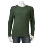 Men's Urban Pipeline&reg; Ultimate Thermal Crewneck Tee, Size: Small, Dark Green