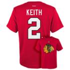 Boys 8-20 Reebok Chicago Blackhawks Ducan Keith Player Tee, Boy's, Size: Small, Multicolor