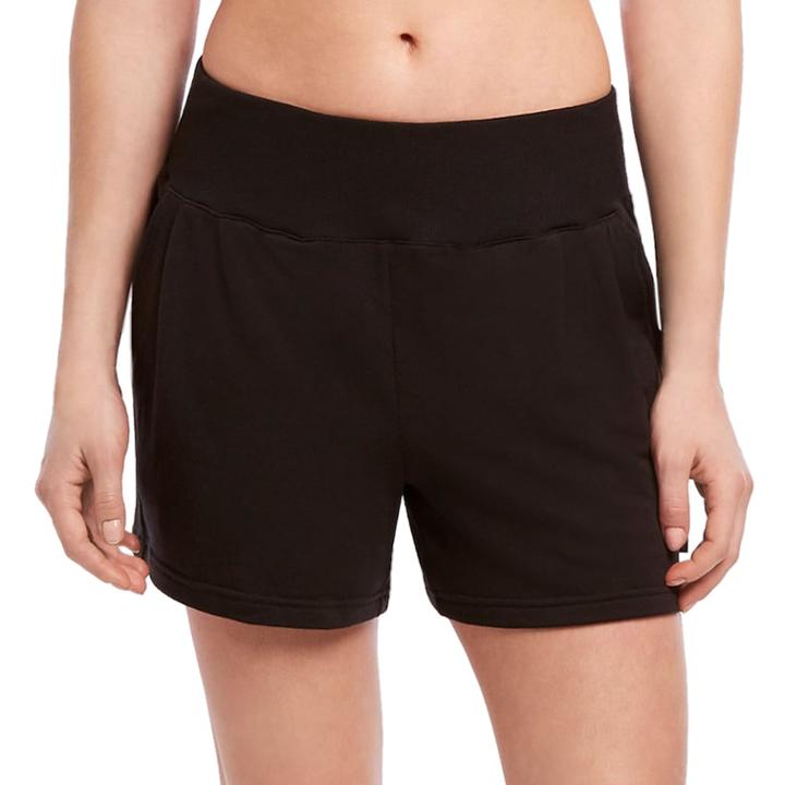 Women's Jockey Sport Slouchy French Terry Shorts, Size: Xl, Oxford